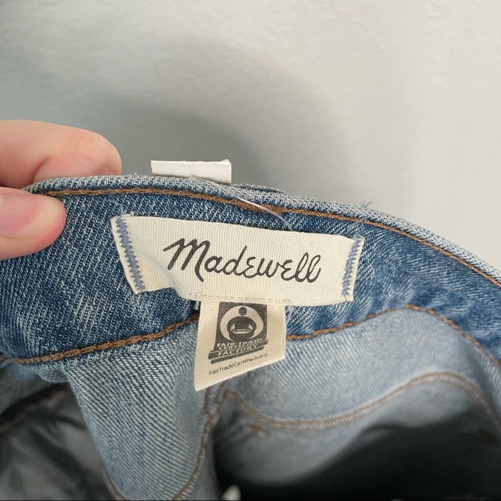 Madewell Classic Straight Leg High Rise Jeans 25 - Picture 3 of 14
